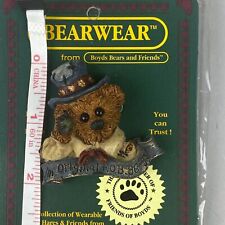 New 1995 Vintage Bearwear 'An Original F.O.B '96- '97' Pin Boyds Bears & Friends picture
