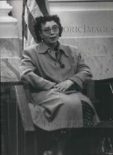 1958 Press Photo Mrs.Viloet Bostwick star witness for Prosecution in murder case picture