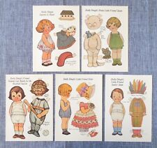 1984 Lot of 5 Dolly Dingle and Friends Vintage Postcard unposted Sammy Tottie picture