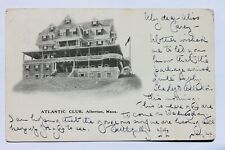 Old UDB postcard ATLANTIC CLUB, ALLERTON, PLYMOUTH COUNTY, MA 1905 picture