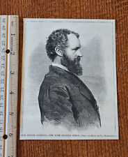 Harper's Weekly 1867 Sketch Print Hon Roscoe Conkling New York Senator Elect picture