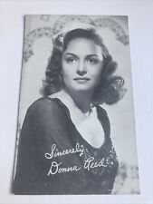 DONNA REED vintage Mutoscope pinup exhibit arcade card picture