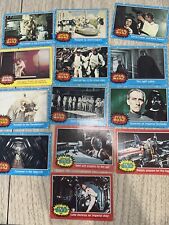 1977 Topps Star Wars Trading Cards - Lot of 13 Red Yellow Blue picture