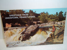 Vintage Postcard Greetings From Uniontown Pennsylvania Unposted picture