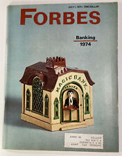 Forbes Magazine Vtg 1974 Rare Ads Banks UAL Templeton picture