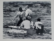 1990s Palm Beach Florida FL Ted Kennedy Kara Boat Yamaha Vintage Press Photo picture