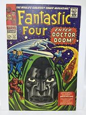 Fantastic Four #57 - 1966 Marvel - Doctor Doom / Silver Surfer Appearance picture