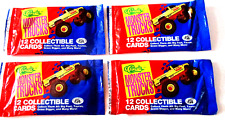 Classic 1990 Monster Trucks Cards 12 Per Pack (Lot of 4) 