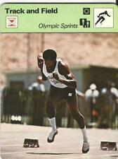 1977-79 Sportscaster Card, #86.09 Track, Steve Williams picture