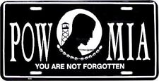 POW MIA You Are Never Forgotten License Plate picture