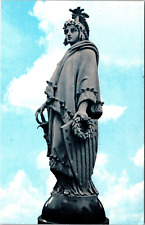 Postcard The Statue of Freedom Atop Capitol Dome Washington DC  [du] picture