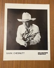 Mark Chesnutt Country Music Star Photo Signed Auto picture