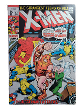 X-Men #67 1970 Kirby THE JUGGERNAUT ATTACKS Marvel Vintage RAW VG-/VG RANGE picture