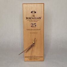 The Macallan 25yr Clock, Battery Powered, Original Box Art, Fully Functional,New picture