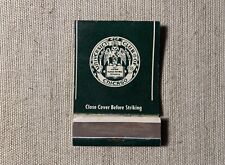 University Club of Chicago Chartered 1887 Vintage Matchbook Cover ~ picture