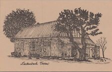 Enjoy Luckenbach Texas TX Pen and Ink Drawing Vintage Postcard 7120.4 UNP MR ALE picture
