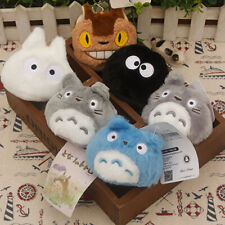 6pcs/Set My Neighbor Totoro Cat Bus Soot 8cm Plush Toy Doll Figure Toy Gift picture