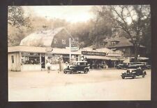 REAL PHOTO SIMSBURY CONNECTICUT CT. DOWNTOWN STREET SCENE POSTCARD COPY picture