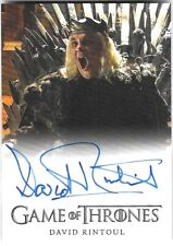 2023 Game of Thrones Art & Images David Rintoul Full Bleed Autograph Card picture