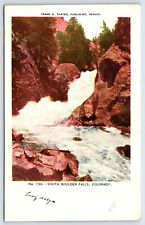 South Boulder Falls Colorado Postcard c1907 Undivided Back Unposted picture