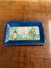 Vintage 1940’s - 1950’s Old Angus Scotch Whiskey Metal Tip Tray picture