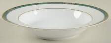 Noritake Emerald Crest Rimmed Soup Bowl 1322916 picture