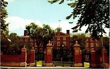 Providence Rhode Island Brown University Van Wickles Gate Chrome Postcard picture