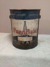 RARE vintage PENNFIELD grease oil can 10lbs quaker gas well pump advertising picture
