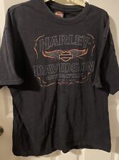 Vtg Harley Davidson Myrtle Beach T-Shirt South Carolina 2003 Black Pirate XL Tee picture