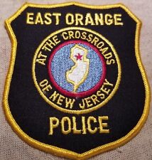 NJ East Orange New Jersey Police Shoulder Patch picture