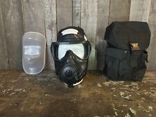 Avon C50 M50 Medium Gas Mask w/ Drop Leg Bag & Form picture