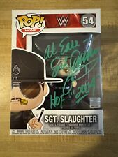 SGT. SLAUGHTER WWE 54 AUTOGRAPHED FUNKO POP picture