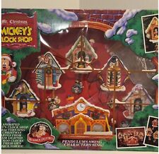 Mr. Christmas 1993 Disney Mickey's Clock Shop In Original Box - NEW picture