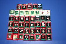 Hallmark Keepsake Miniature Ornaments Christmas various topics with original box picture