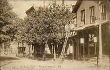 Rockwood PA Somerset County Central Main St. c1910 Real Photo Postcard picture
