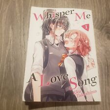 Whisper Me a Love Song Volume 1 by Eku Takeshima 2020 Manga Anime Comic Book picture