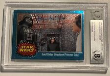 1999 Star Wars Chrome Archives JAMES EARL JONES Darth Vader Signed Card BAS Slab picture