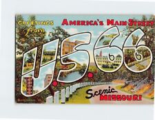 Postcard Greetings from America's Main Street US66 Scenic Missouri USA picture