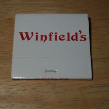 Vintage Winfield's Atlanta Galleria Georgia Matchbook Unstruck Full White Red picture