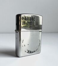 Failure Is Not An Option NASA Apollo Genuine Zippo Lighter June 2011 Souvenir picture