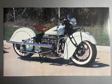 1940 - 1941 Indian 4 Motorcycle Picture, Print - RARE Awesome Frameable L@@K picture