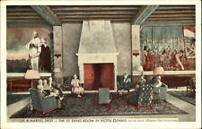 St. Denis Room murals  ~ Hotel Dennis Atlantic City New Jersey ~ dated 1941 picture