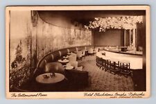 Omaha NE-Nebraska, Cottonwood Room, Hotel Blackstone, Antique, Vintage Postcard picture