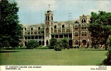 St. Vincent's College and Academy, Shreveport, Louisiana LA chrome 1950 Postcard picture