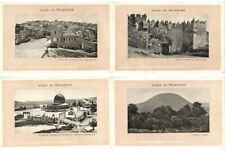 PALESTINE ISRAEL JUDAICA WITH CHOCOLAT ADVERTISING, 56 Vintage Postcards (L6987) picture