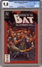 Batman Shadow of the Bat 1U.D Stelfreeze Variant CGC 9.8 1992 0348777018 picture