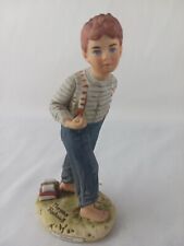 Vintage 1973 Norman Rockwell Boy Figurine 6” The Redhead picture