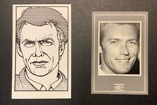 CLINT EASTWOOD FAMOUS FACES FILM STAR CARDS (2) DIRTY HARRY picture