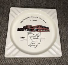 VINTAGE THE BURDETT OXYGEN COMPANY CLEVELAND OH ADVERTISING ASHTRAY ADCALANDER picture