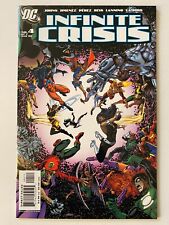 Infinite Crisis 4 Perez Variant DC Comics 2006 Booster Gold Blue Beetle Meet Up picture